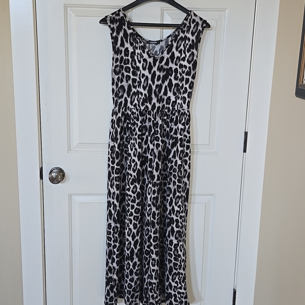 Animal Print Jumpsuit